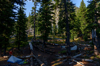 Campsite at Divide Lake