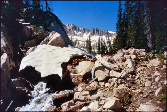 1-07 Above  Cramer lakes 073096