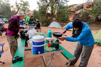 Canyonlands Needles group campsite