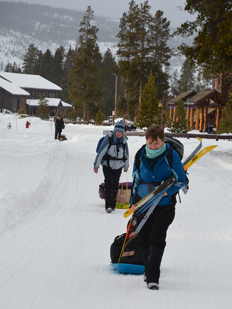 Transporting Bags to cabins