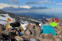 Camp at 9500 ft.