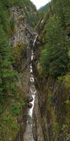 Gorge Waterfall of N Cascades Highway